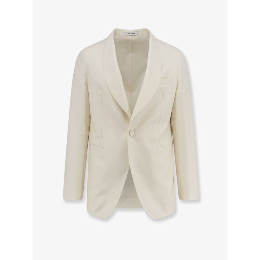 Tagliatore Men Virgin Wool And Lyocell Blazer